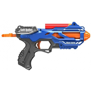 Бластер ''BlazeStorm'' механический с мягкими МЕГАпулями - ZC7108